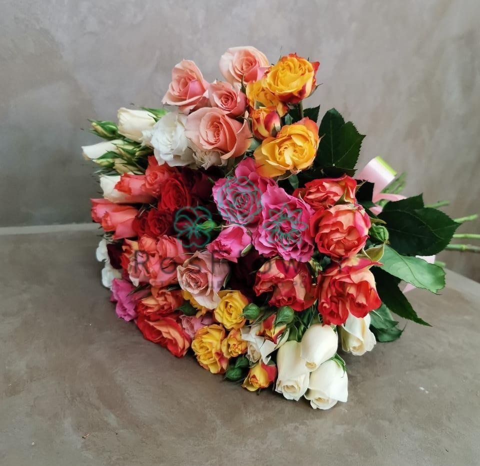 Букет цветов из: Розы в Новоалексеевской