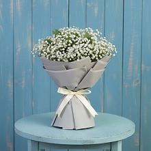 Букет цветов из:  Гипсофила #REPLACE_PRED# Новоалексеевской