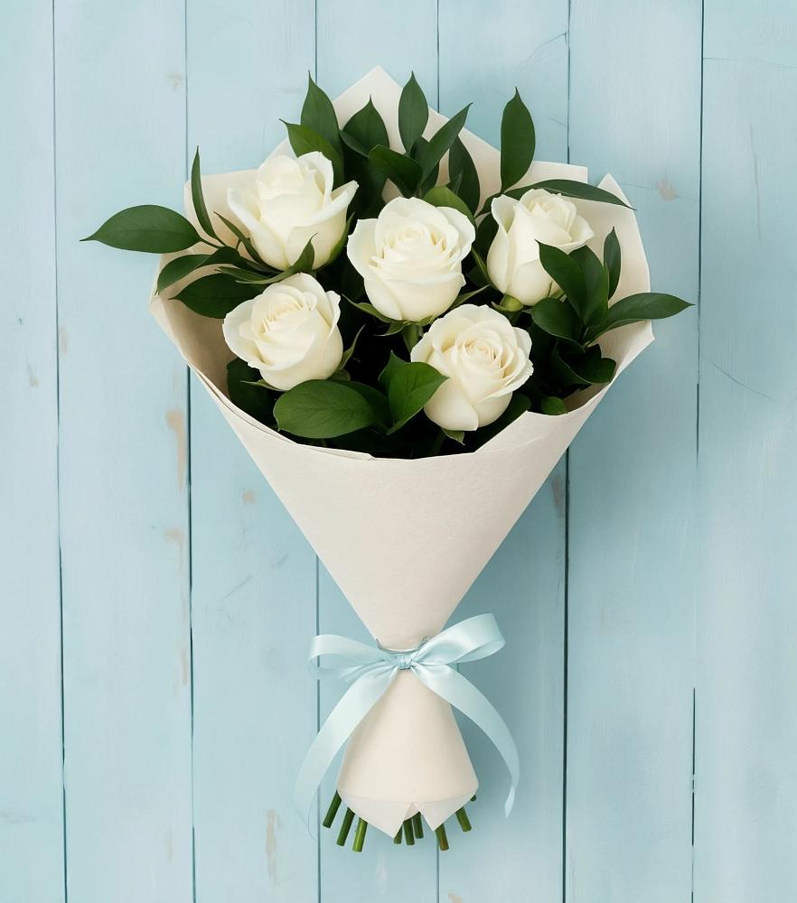 Букет цветов из: Розы в Новоалексеевской