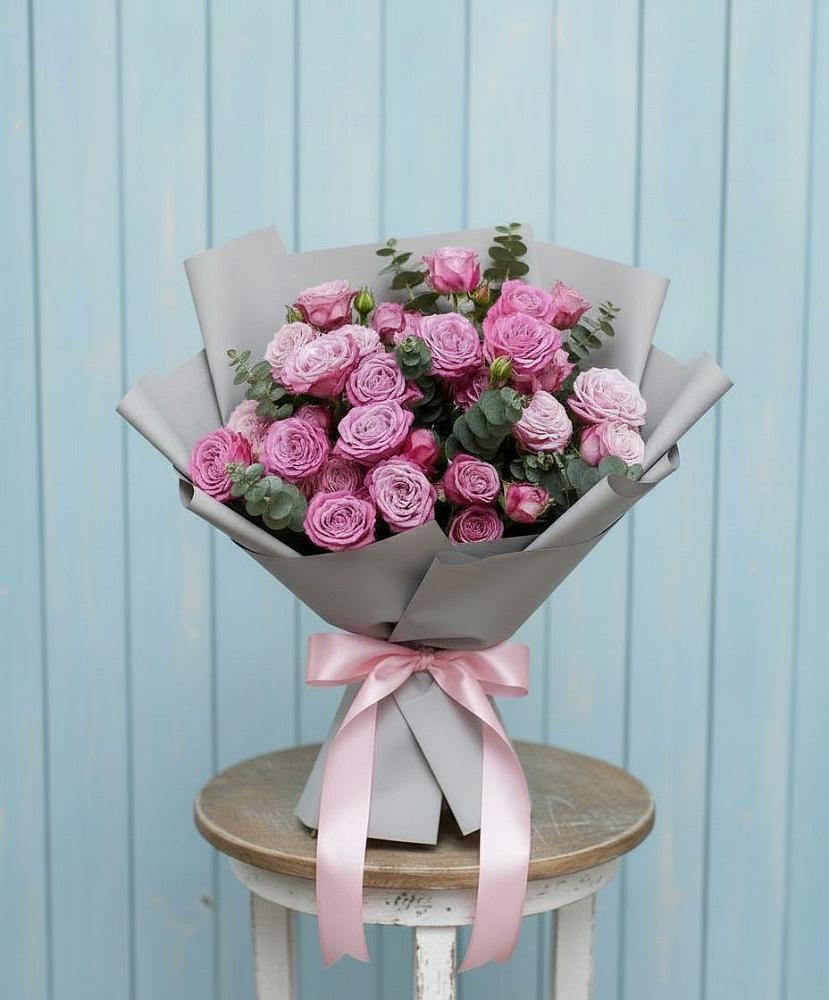 Букет цветов из: Розы в Новоалексеевской