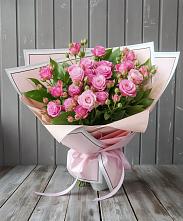 Букет Розовый кустик в Новоалексеевской