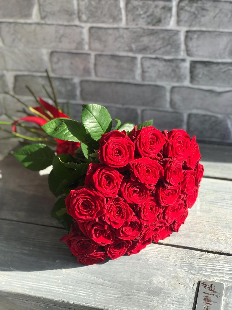 Букет Красные розы Фридом в Новоалексеевской