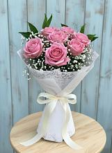 Букет цветов из:  Розы #REPLACE_PRED# Новоалексеевской