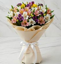 Букет цветов из:  Альстромерии в Новоалексеевской