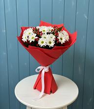 Букет цветов из:  Хризантемы #REPLACE_PRED# Новоалексеевской
