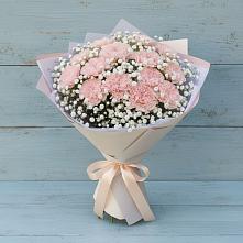 Букет цветов из:  Гвоздики в Новоалексеевской