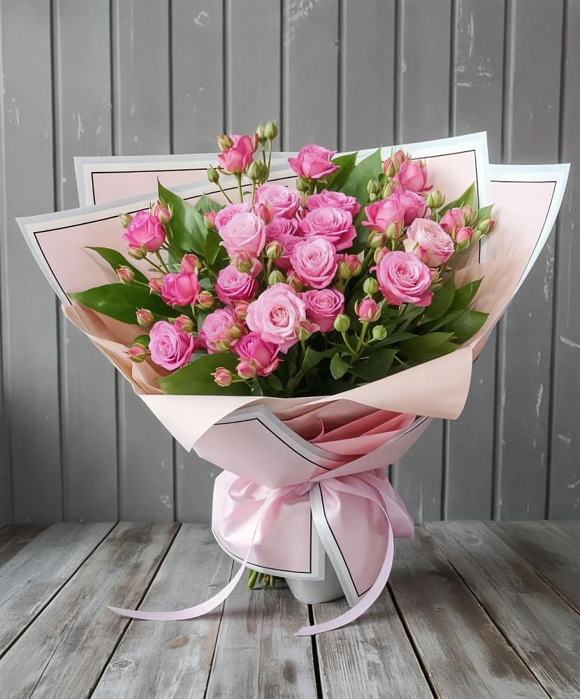 Букет Розовый кустик в Новоалексеевской