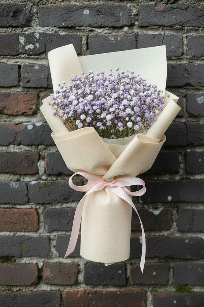 Букет цветов из: Гипсофила в Новоалексеевской