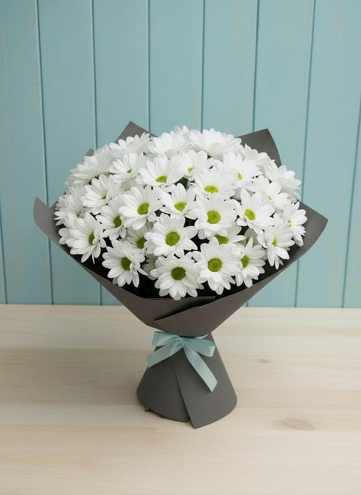 Букет цветов из: Хризантемы в Новоалексеевской