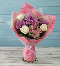 Букет цветов из:  Герберы в Новоалексеевской