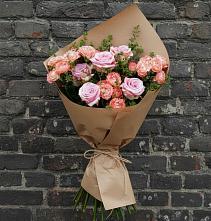 Букет цветов из:  Розы #REPLACE_PRED# Новоалексеевской