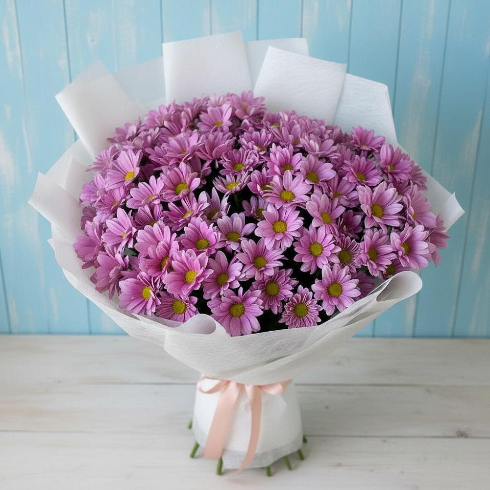 Букет цветов из: Хризантемы в Новоалексеевской