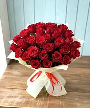Букет 29 Красных роз в Новоалексеевской