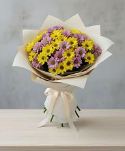 Букет цветов из:  Хризантемы в Новоалексеевской