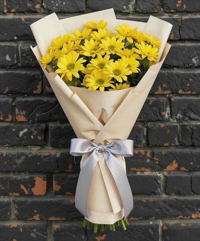 Букет цветов из: Хризантемы в Новоалексеевской