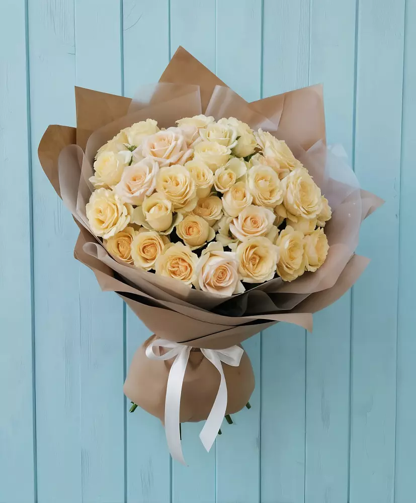 Букет Кремовое облако в Новоалексеевской