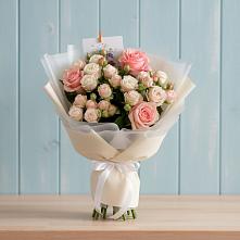 Букет цветов из:  Розы в Новоалексеевской