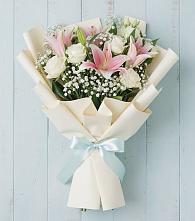 Букет цветов из:  Лилии в Новоалексеевской