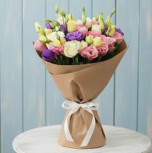 Букет цветов из:  Лизиантусы в Новоалексеевской